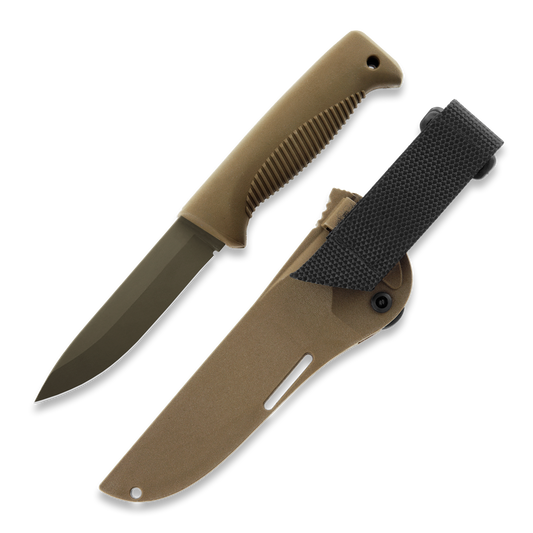 Peltonen M07 Ranger Puukko FDE Cerakote Coyote FJP126