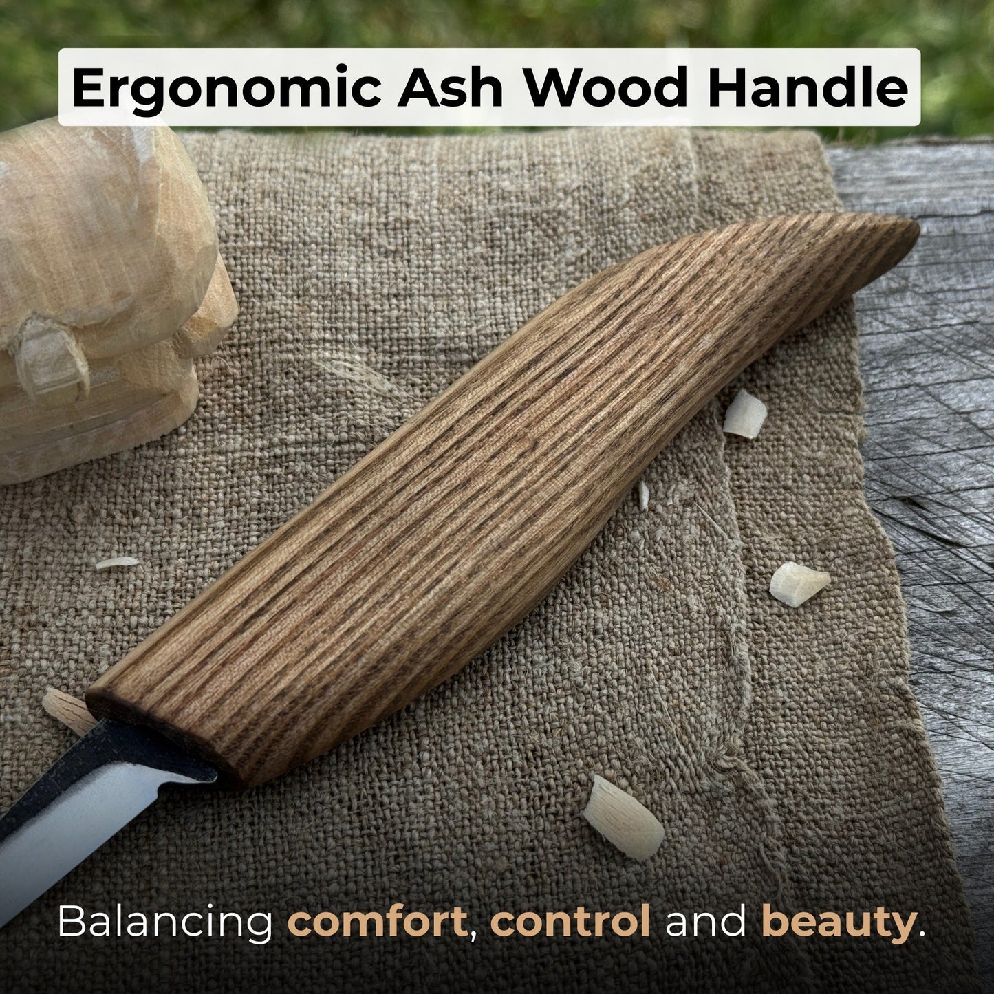 Detail Knife for Wood Carving, 4 cm (1.57 inches)