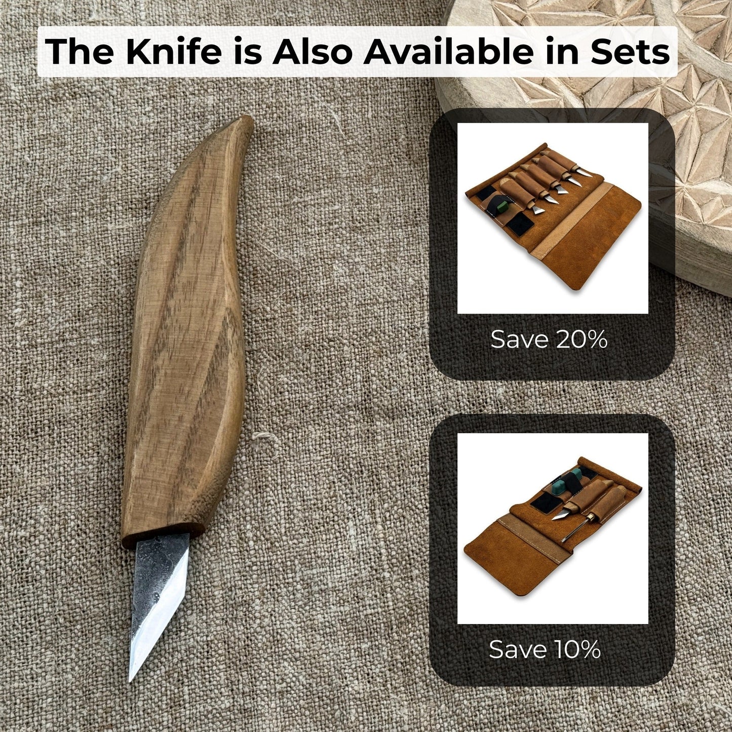 Detail Wood Carving Knife, 2.5 cm (1 inch)