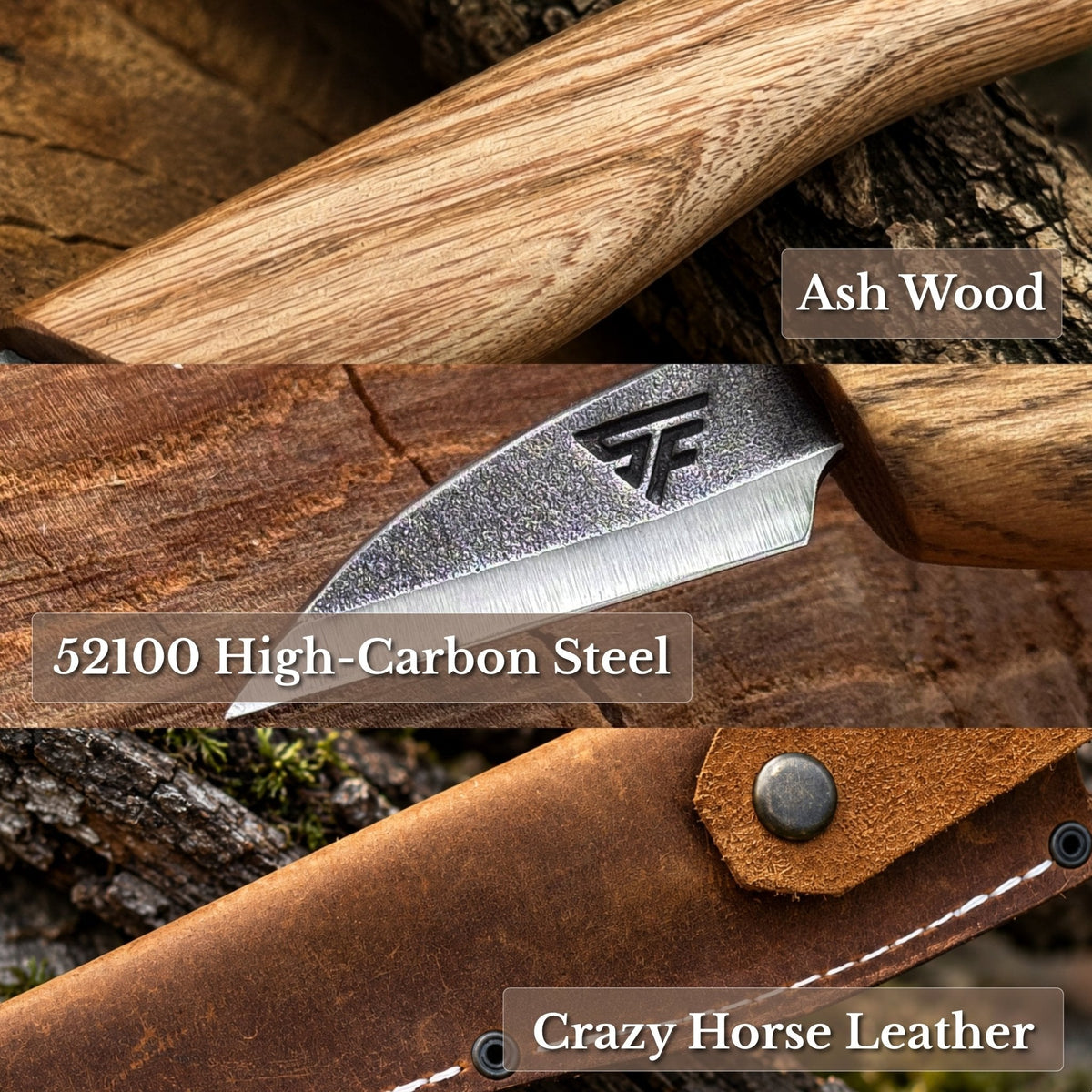Small Whittling Carving Knife, 3.5 cm (1.38 inches)