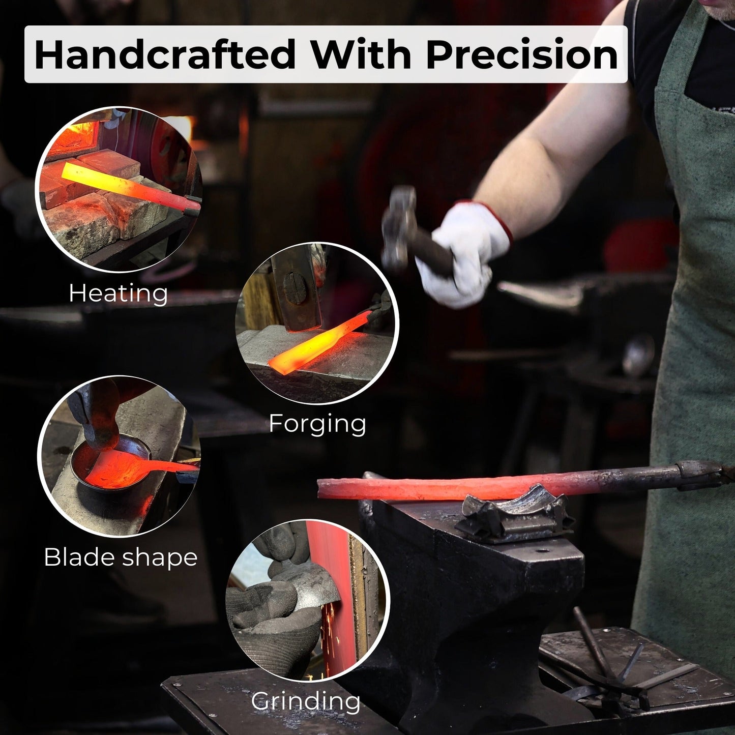 Spoon Bent Gouge, 20 - 45 mm (0.8 - 1.8 inches)