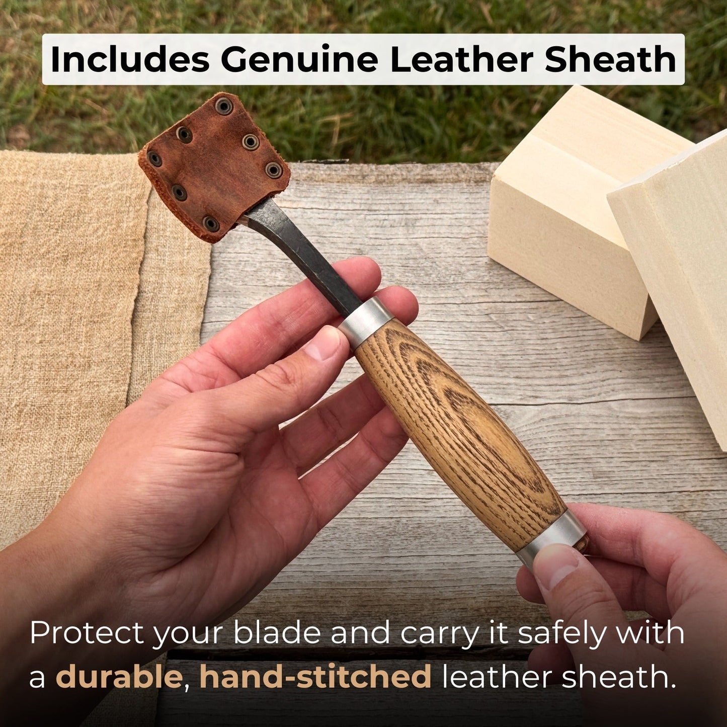 Spoon Bent Gouge, 20 - 45 mm (0.8 - 1.8 inches)