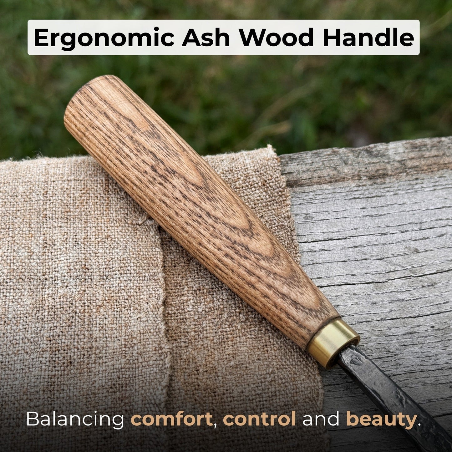 Straight Carving Gouge – 12 mm (0.47 inches)