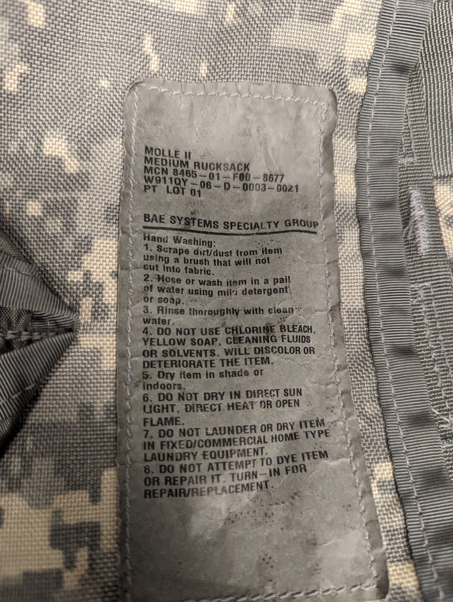 Medium Field Pack - ACU