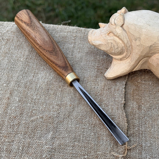 V-Parting Chisel 60 Degree, blade 6 mm (0.24 inches)