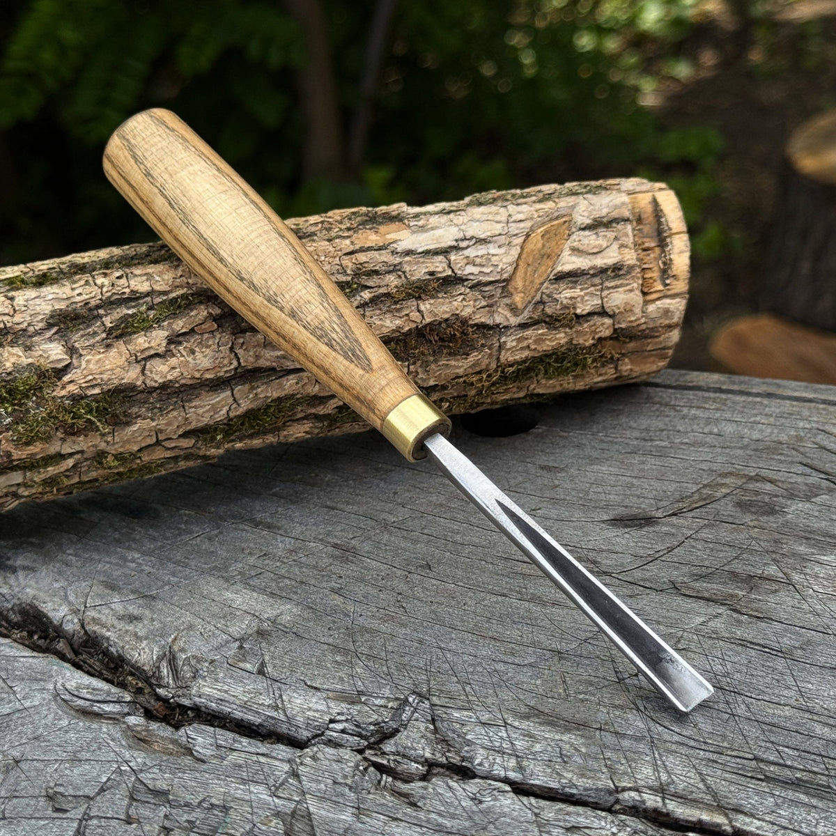 V-Parting Chisel 60 Degree, blade 6 mm (0.24 inches)